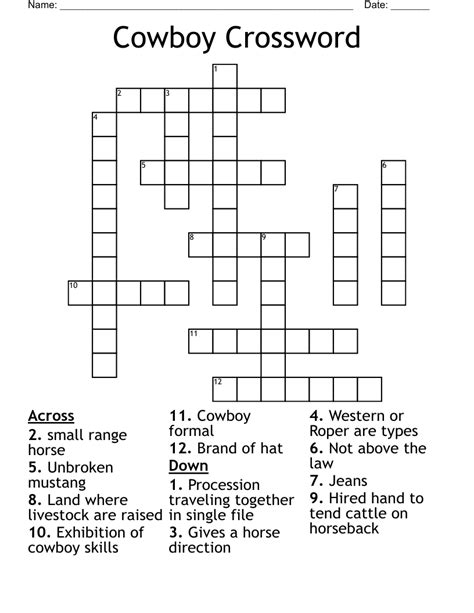 cowboy crossword clue|cowboys crossword clue answer.